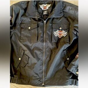 Vintage Harley-Davidson Embroidered Jacket Men’s XL 2009 EXCELLENT